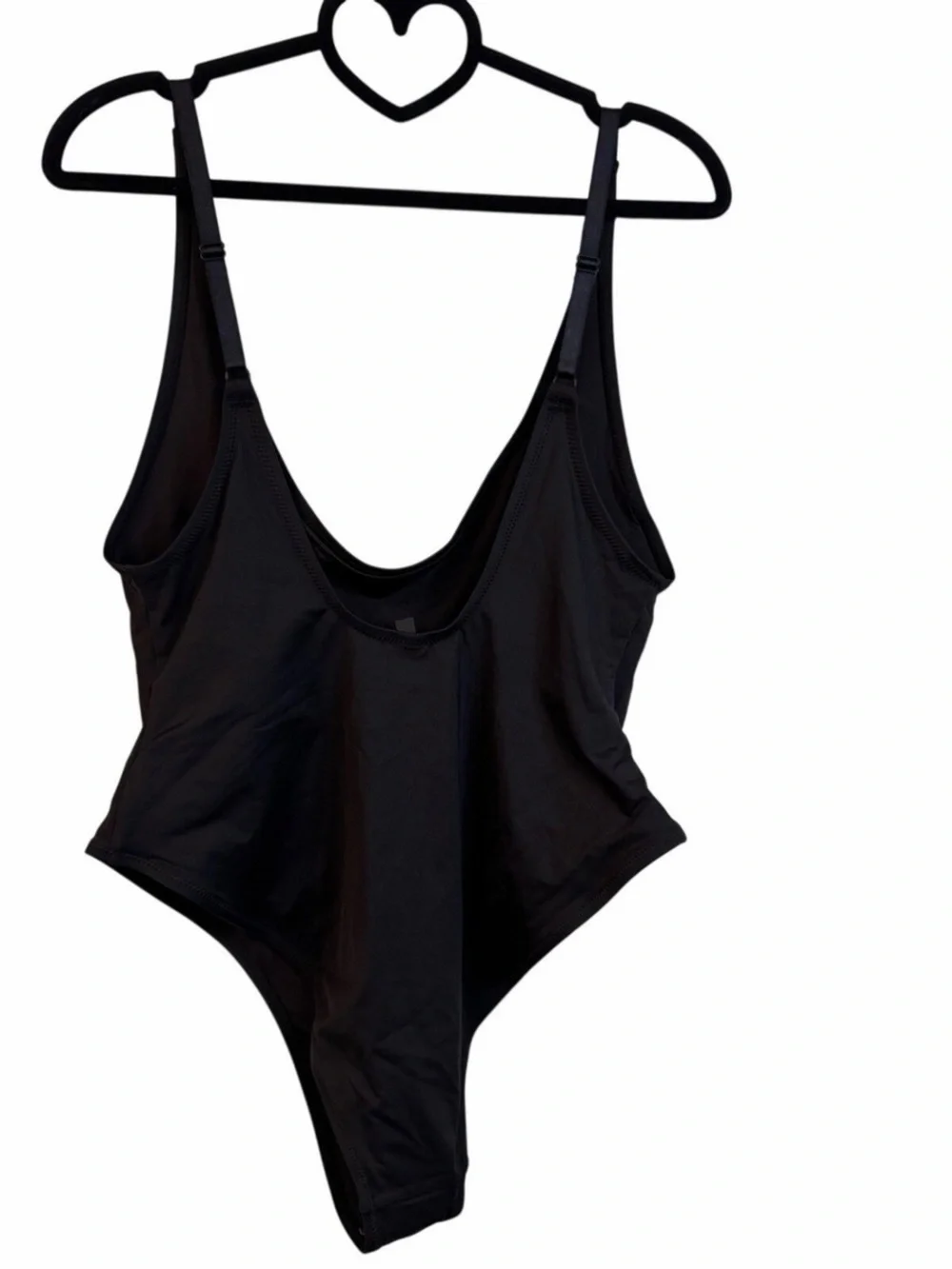 SKIMS Signature Swim Scoop Neck One-Piece | Onyx | XL | NWT